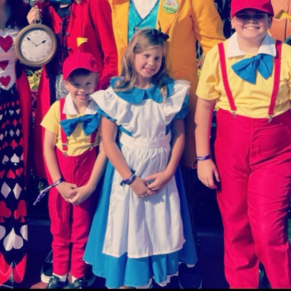 Girls Alice in Wonderland Costume